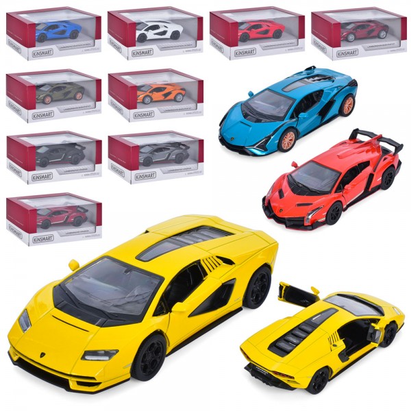Машинка инертная Kinsmart Lamborghini KT5452W 13 см