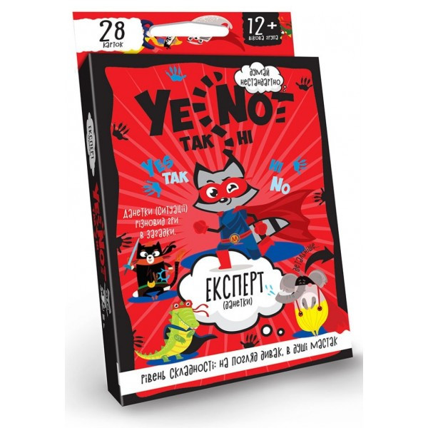 Игра настольная Danko Toys YE-NOT ДТ-МН-14-09