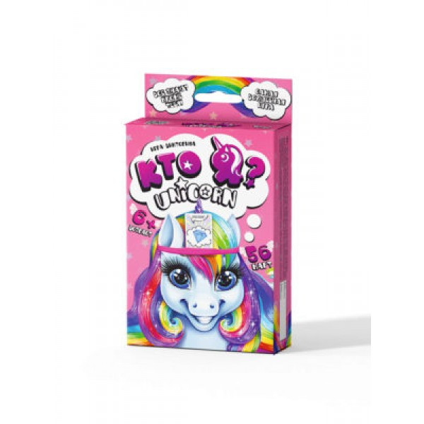Игра настольная Danko Toys Кто Я? Unicorn ДТ-МН-14-54