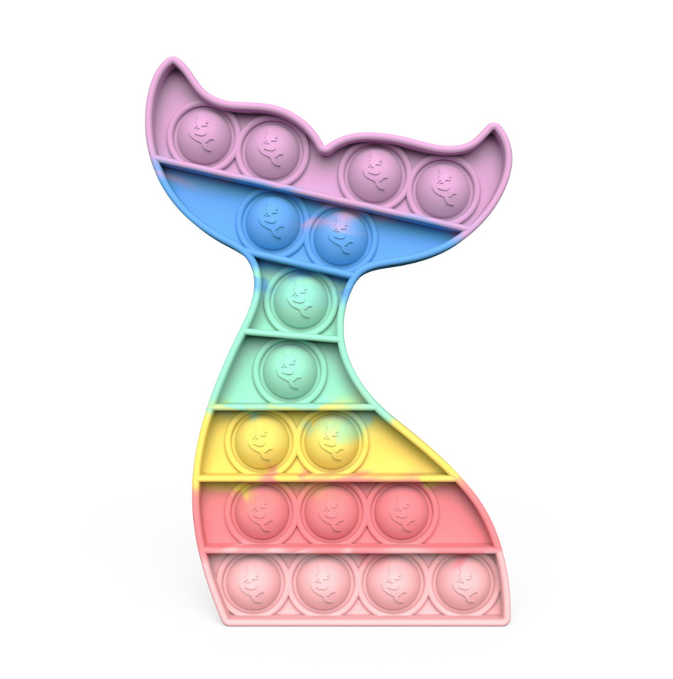 Антистресс игрушка Pop It Хвост пупырка 5150 Антистресс игрушка Pop It Хвост пупырка 5150