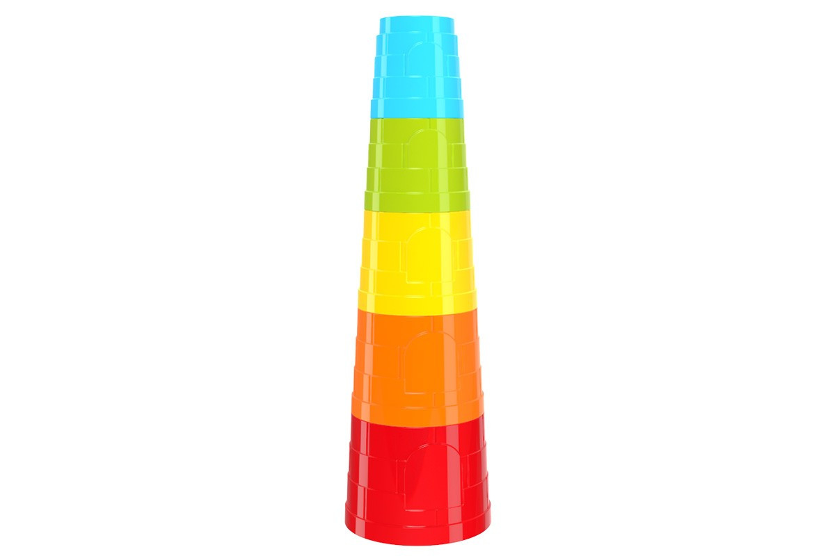 Игрушка Технок Пирамидка T-5378 9.3х8 см