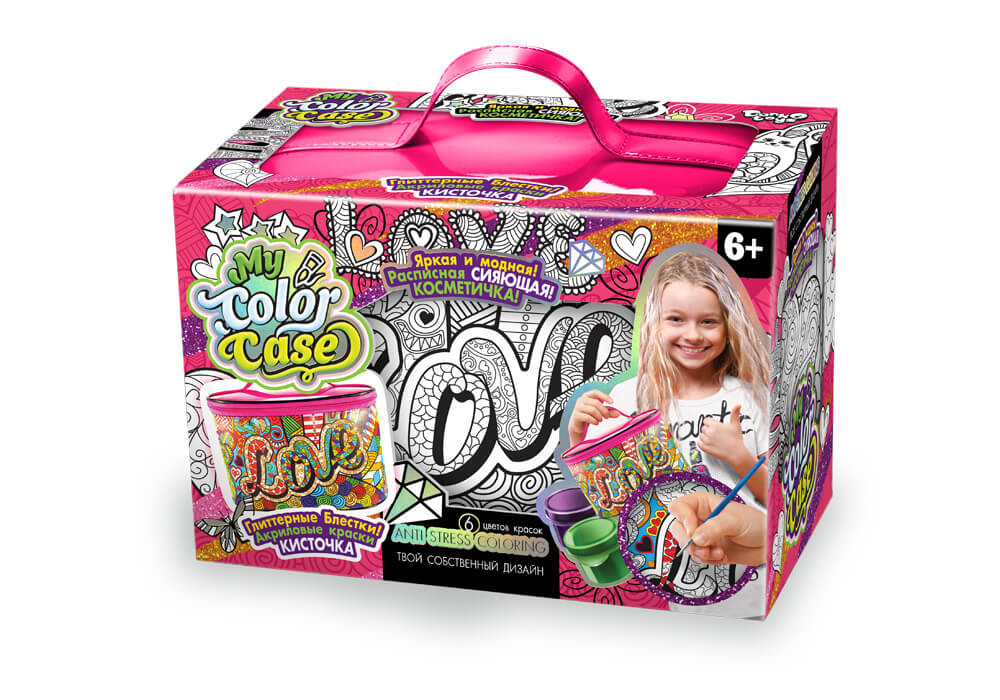 Набор креативного творчества Danko Toys My color case Love CОC-01-04