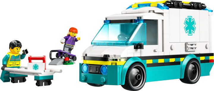 Конструктор игровой City Скорая помощь 60451 184 детали Конструктор игровой City Скорая помощь 60451 184 детали