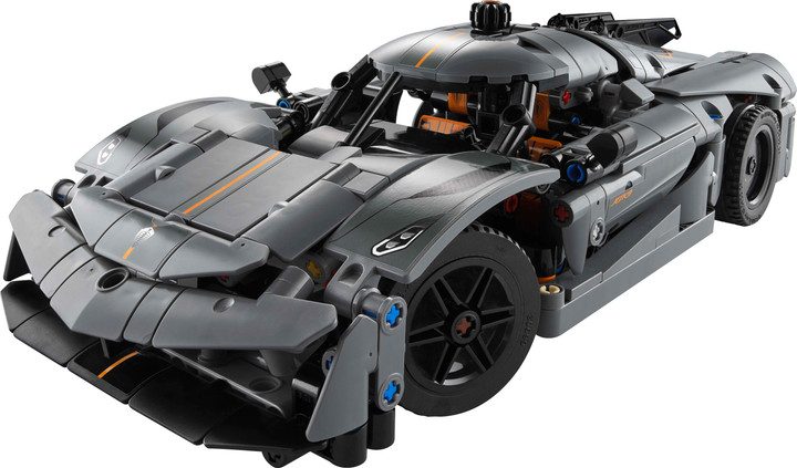 Конструктор игровой Technic Koenigsegg Jesko Absolut Серый гиперкар 42173 801 деталь Конструктор игровой Technic Koenigsegg Jesko Absolut Серый гиперкар 42173 801 деталь