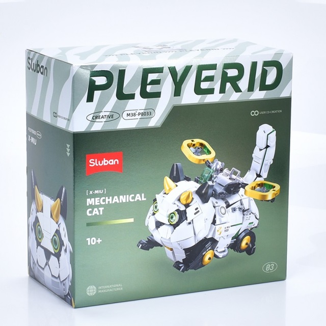Конструктор игровой Sluban Кот M38-P8033 19.7х20.9 см