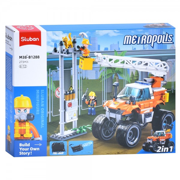 Конструктор игровой Sluban M38-B1288 273 деталей