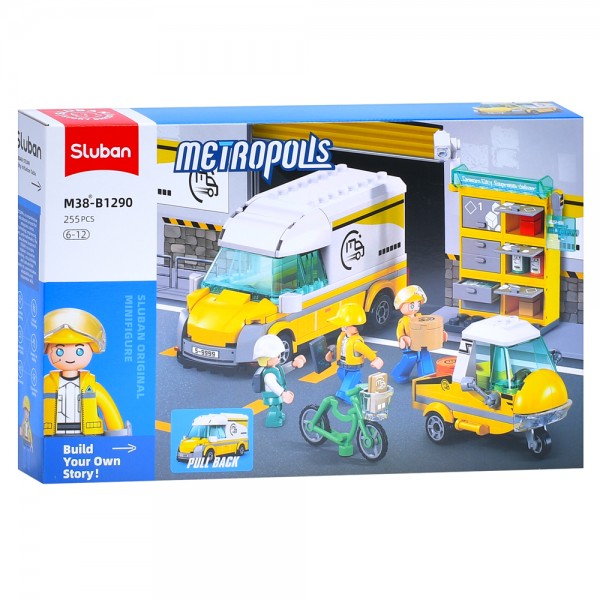 Конструктор игровой Sluban M38-B1290 255 деталей