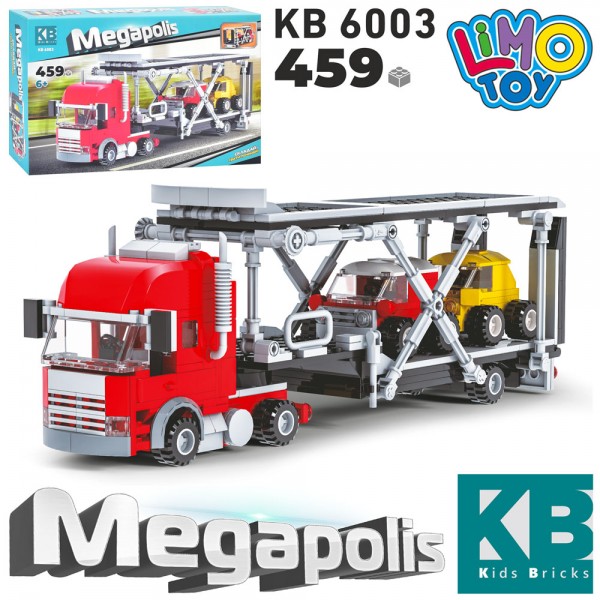 Конструктор игровой Limo Toy KB-6003 459 деталей Конструктор игровой Limo Toy KB-6003 459 деталей