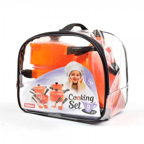 Игровой набор детской посуды Юника Cooking Set 71474 9 предметов