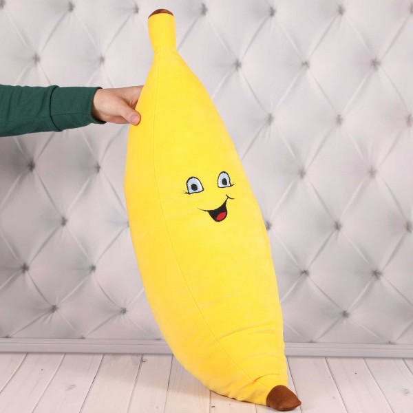 Мягкая игрушка подушка Копиця Банан 00284-05 69x18x19 см