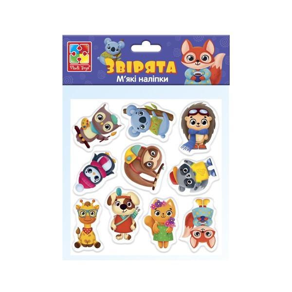 Набор наклеек Vladi Toys VT4210-10 10 шт