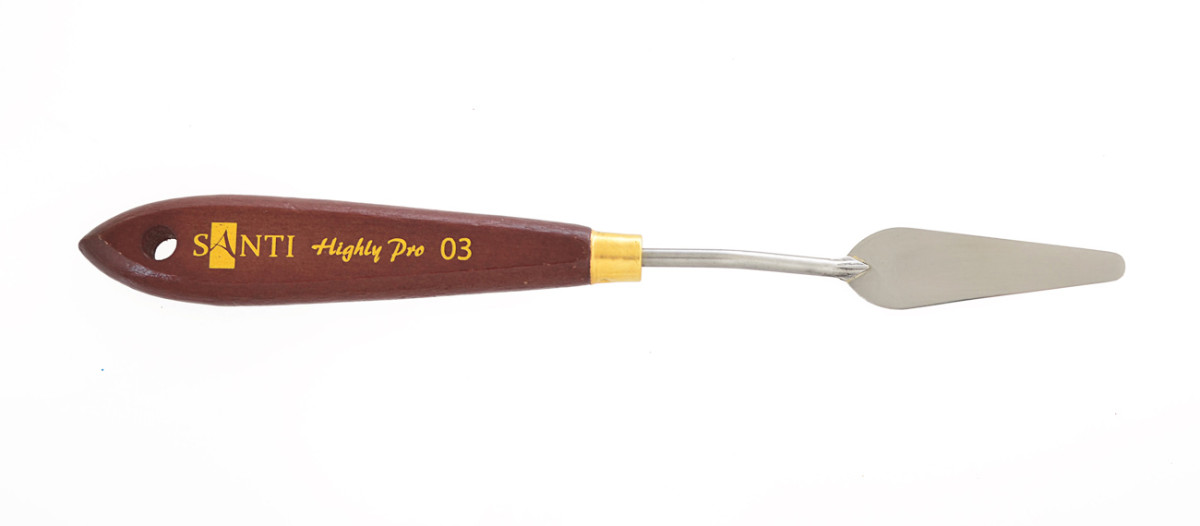 Мастихин металлический Santi HP-03 310806 5.7 см
