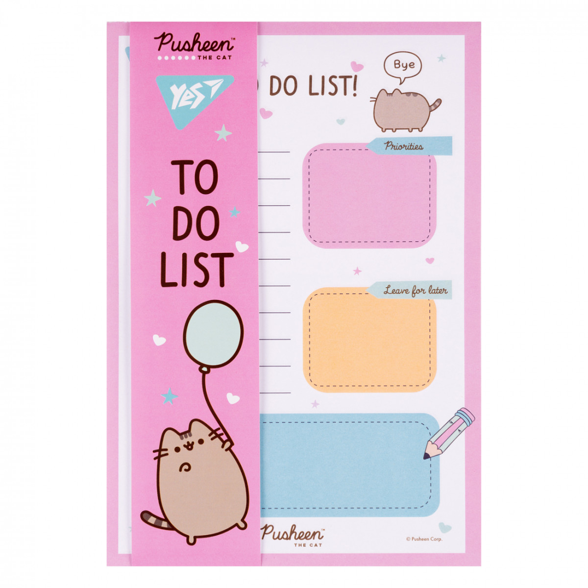 Бумага для YES To Do Pusheen 170339 52 листа