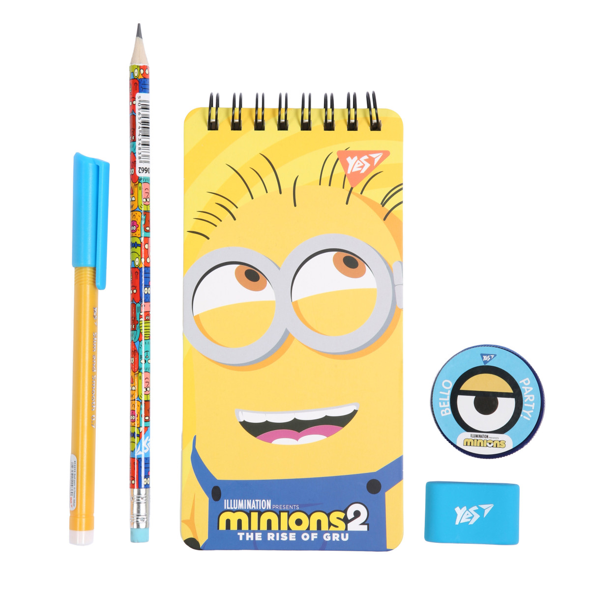 Набор канцелярский YES Minions 450248 5 предметов