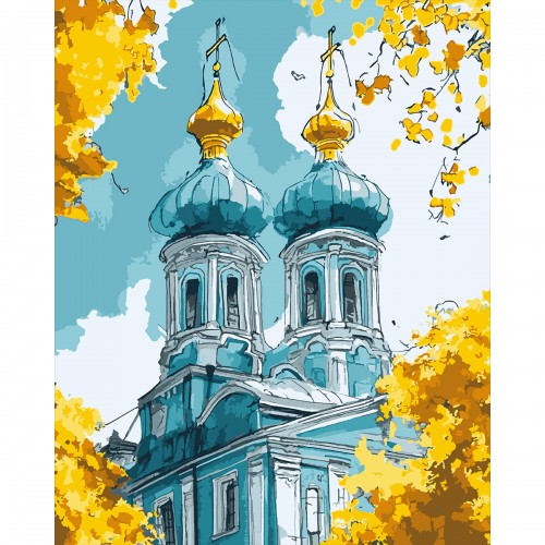 Картина по номерам Santi София Киевская 955769 40х50 см