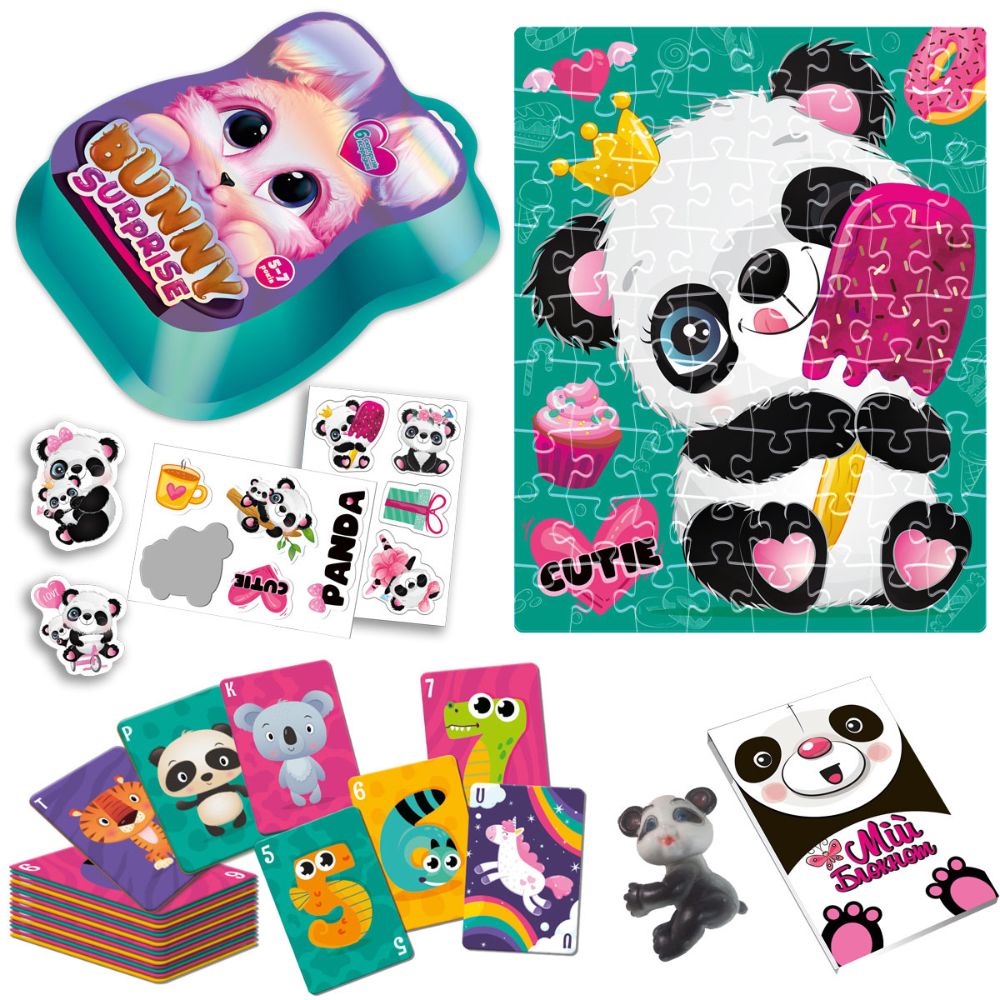 Набор для творчества с сюрпризом Vladi Toys Bunny surprise Фиолетовый VT8080-13
