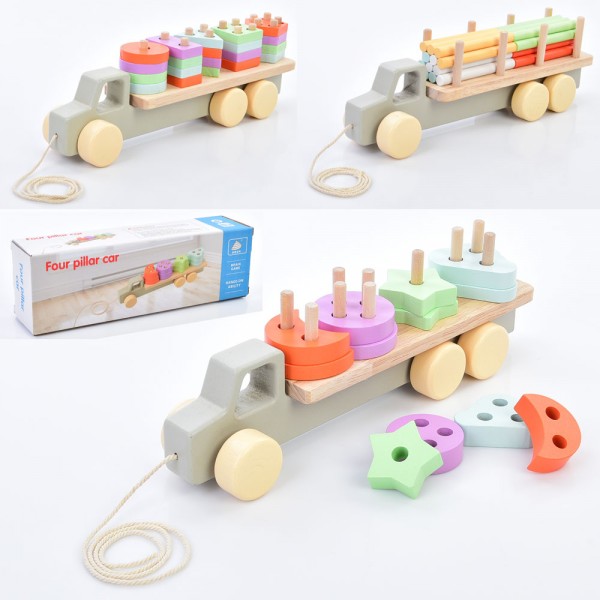Деревянная игрушка Геометрика MD-0837 Деревянная игрушка Геометрика MD-0837
