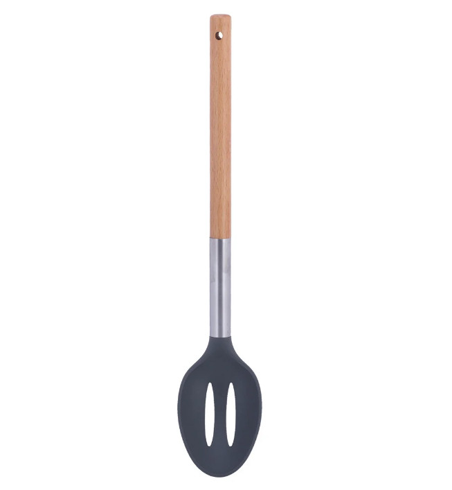 Ложка кухонная с отверстием 32 см Kamille KM-8854