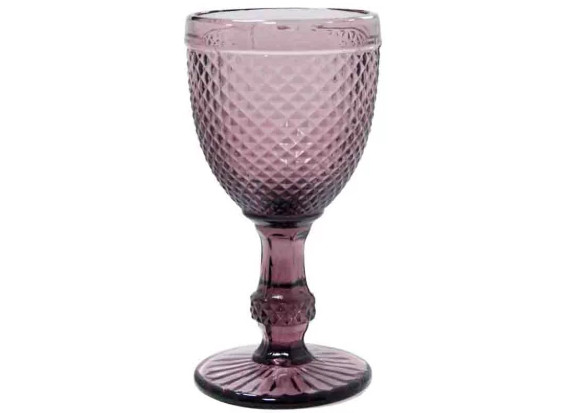Бокал OLens Амбер 16952-34-34215-17-3 250 мл розовый
