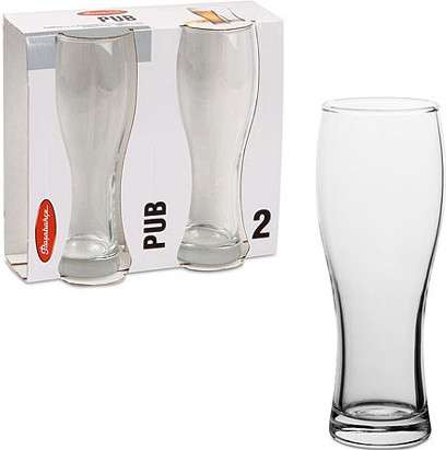 Набор бокалов Pasabahce Pub для пива 2 шт. 41782 Набор бокалов Pasabahce Pub для пива 2 шт. 41782