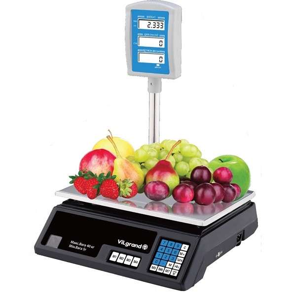 Весы торговые Vilgrand VES-6V-41-W Весы торговые Vilgrand VES-6V-41-W