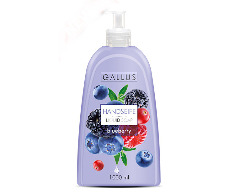 Жидкое мыло 1000 мл Blueberry Gallus 4251415300513 Жидкое мыло 1000 мл Blueberry Gallus 4251415300513