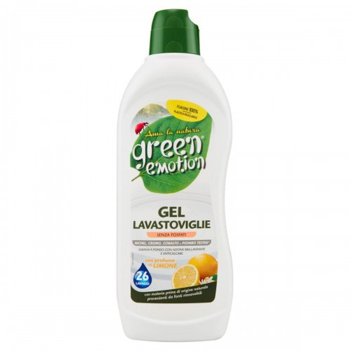 Гель для посудомоечных машин 650мл Green emotion Gel Lavastoviglie 8006130503819