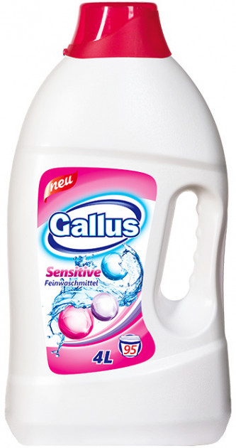 Гель для стирки 4 л Sensetive Gallus 4251415300216 Гель для стирки 4 л Sensetive Gallus 4251415300216