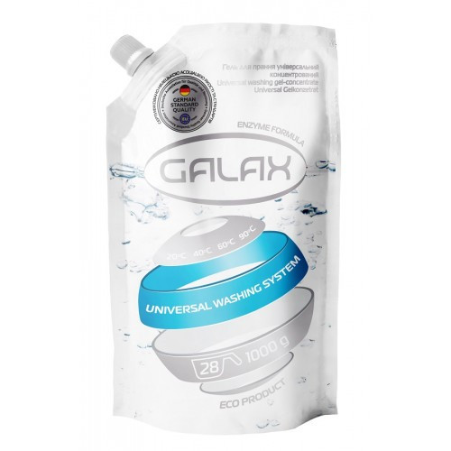 Гель для стирки универсальный 1 л Galax 600506 Гель для стирки универсальный 1 л Galax 600506