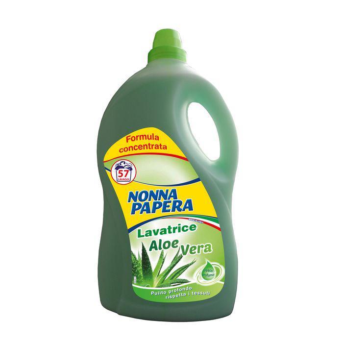 Гель для стирки с марсельским ароматом алое 4 л Nonna Papera Lavatrice Aloe Vera 8003985209392 Гель для стирки с марсельским ароматом алое 4 л Nonna Papera Lavatrice Aloe Vera 8003985209392