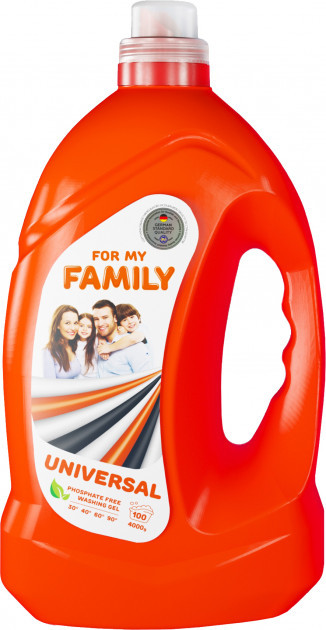 Гель для стирки универсальный 4 л For My Family 600209
