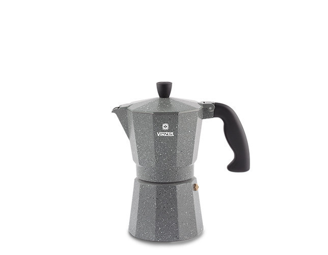 Кофеварка гейзерная Moka Granito на 9 чашек Vinzer VZ-89399
