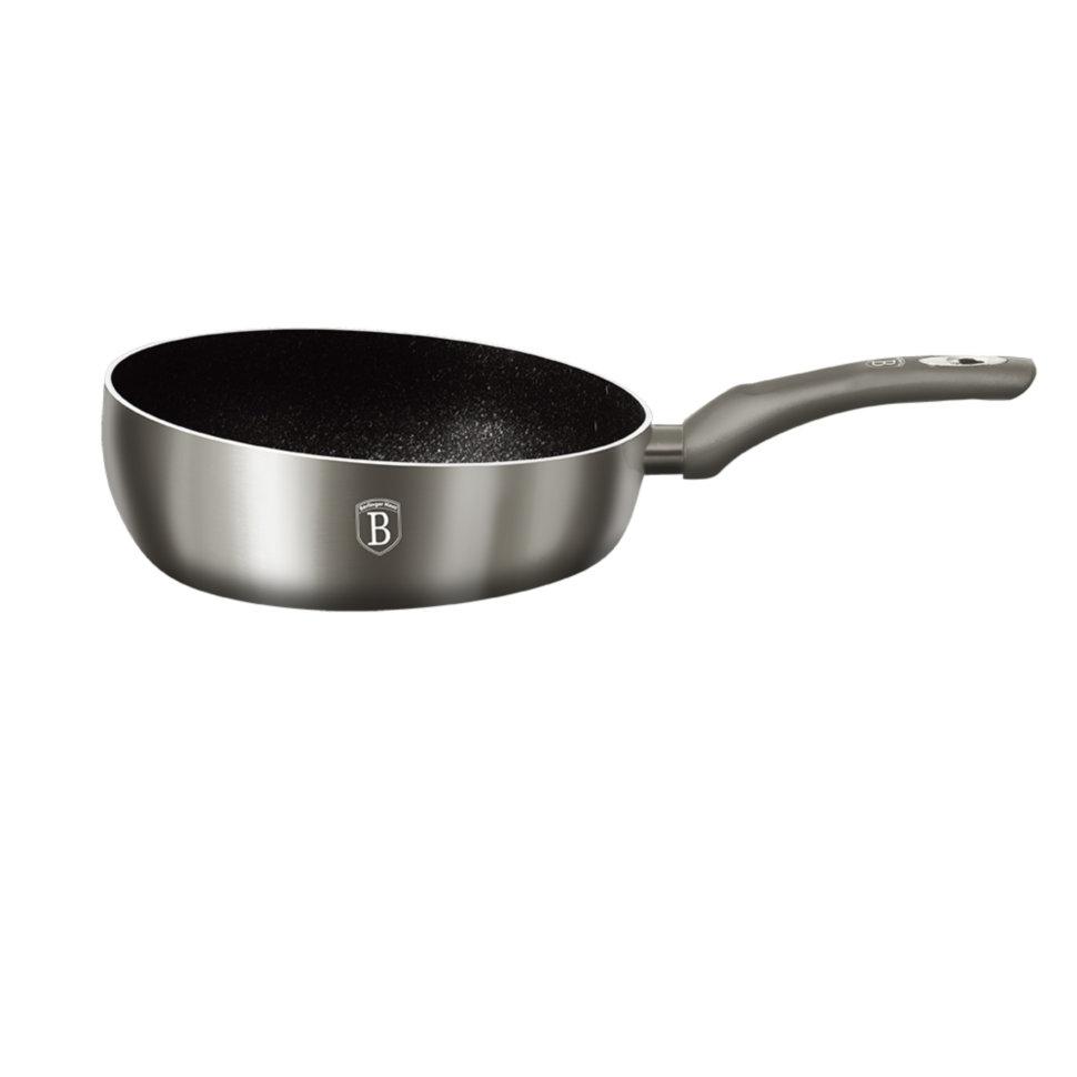 Cковорода-вок 26 см Carbon Metallic Line Berlinger Haus BH-1300-N