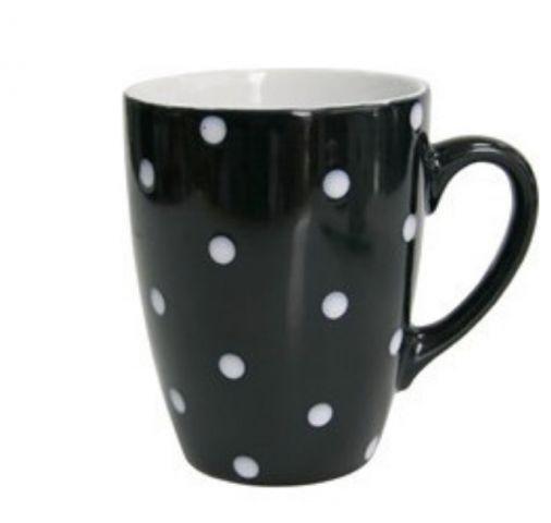 Кружка 320 мл Milika Funny Dots Black M0420-8024C