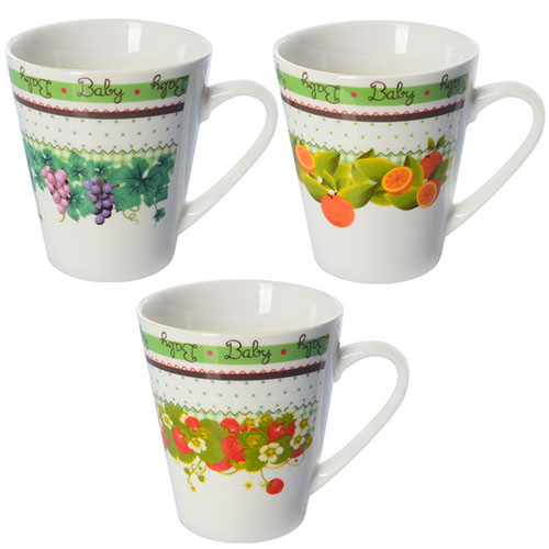 Кружка Stenson Baby fruits MC-2257 375 мл Кружка Stenson Baby fruits MC-2257 375 мл