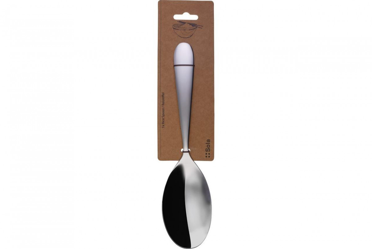 Ложка для риса Basic Alpha all mirror Sola VZ-129363