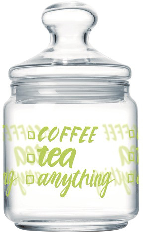 Банка для сыпучих продуктов Luminarc Club Coffee Tea P6017 750 мл Банка для сыпучих продуктов Luminarc Club Coffee Tea P6017 750 мл