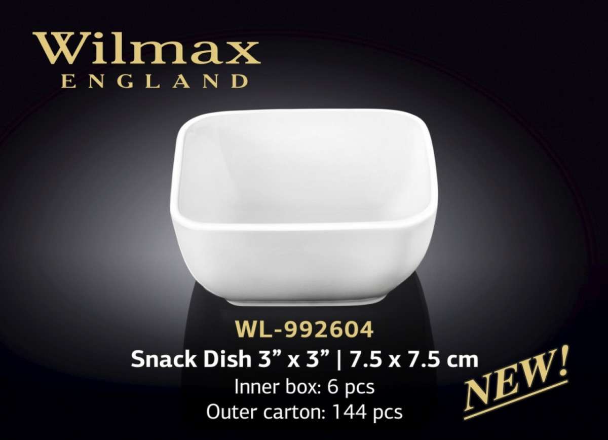 Емкость для закусок 7,5x7,5см Wilmax Емкость для закусок 7,5x7,5см Wilmax