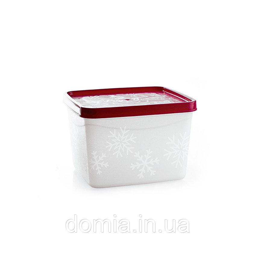 Контейнер пищевой с крышкой Frigo Ucsan Plastik M-1028 1.1 л