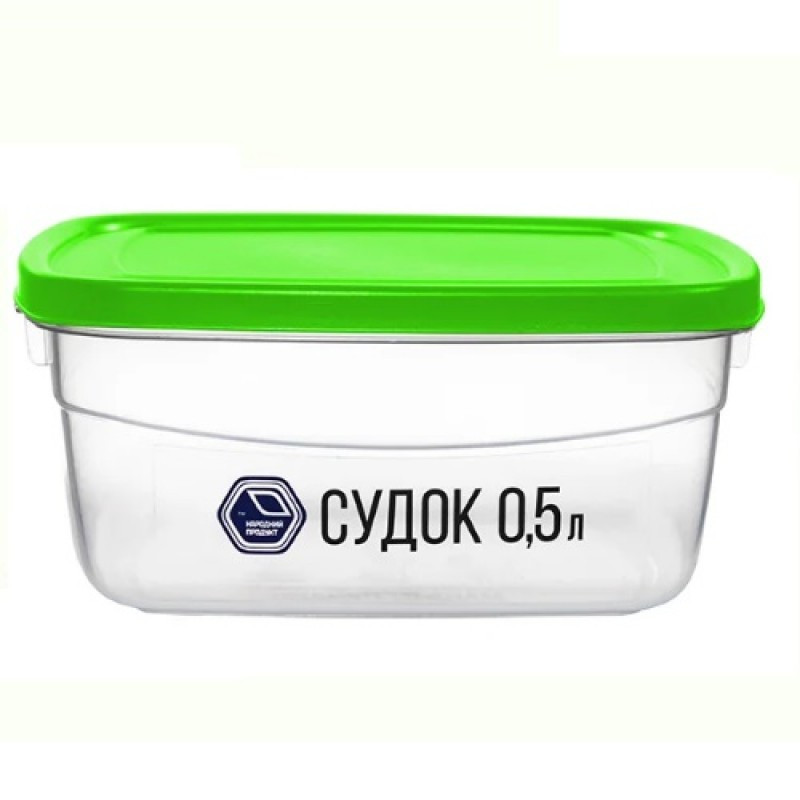 Контейнер пищевой Stenson NP-89-з 500 мл зеленый