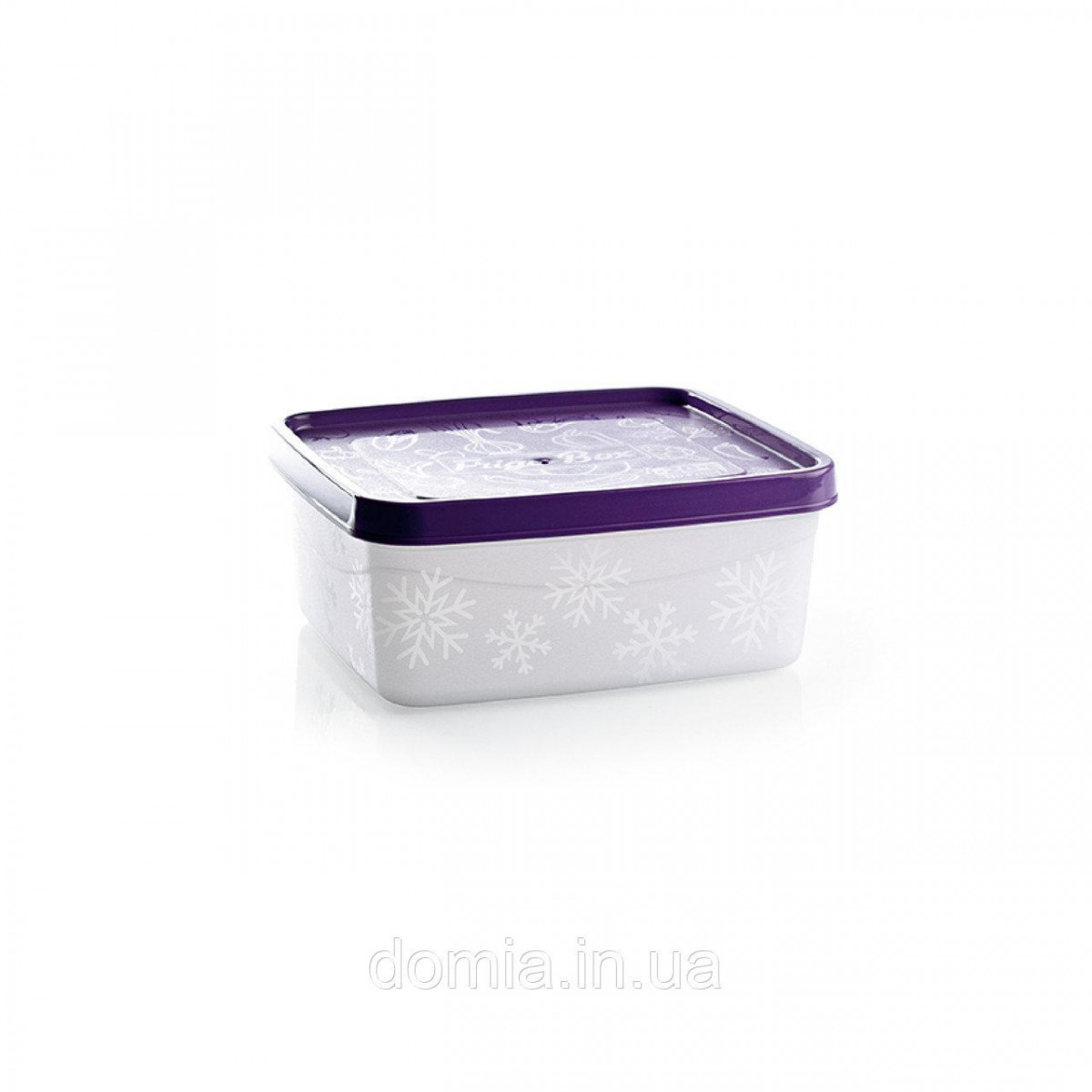 Контейнер пищевой с крышкой Frigo Ucsan Plastik M-1026 0.65 л
