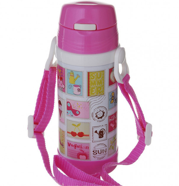 Детский термос A-Plus AP-1776-pink 320 мл