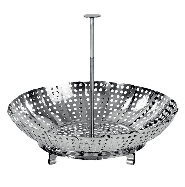 Корзина для скороварок Barazzoni 840052028 28 см серебристая