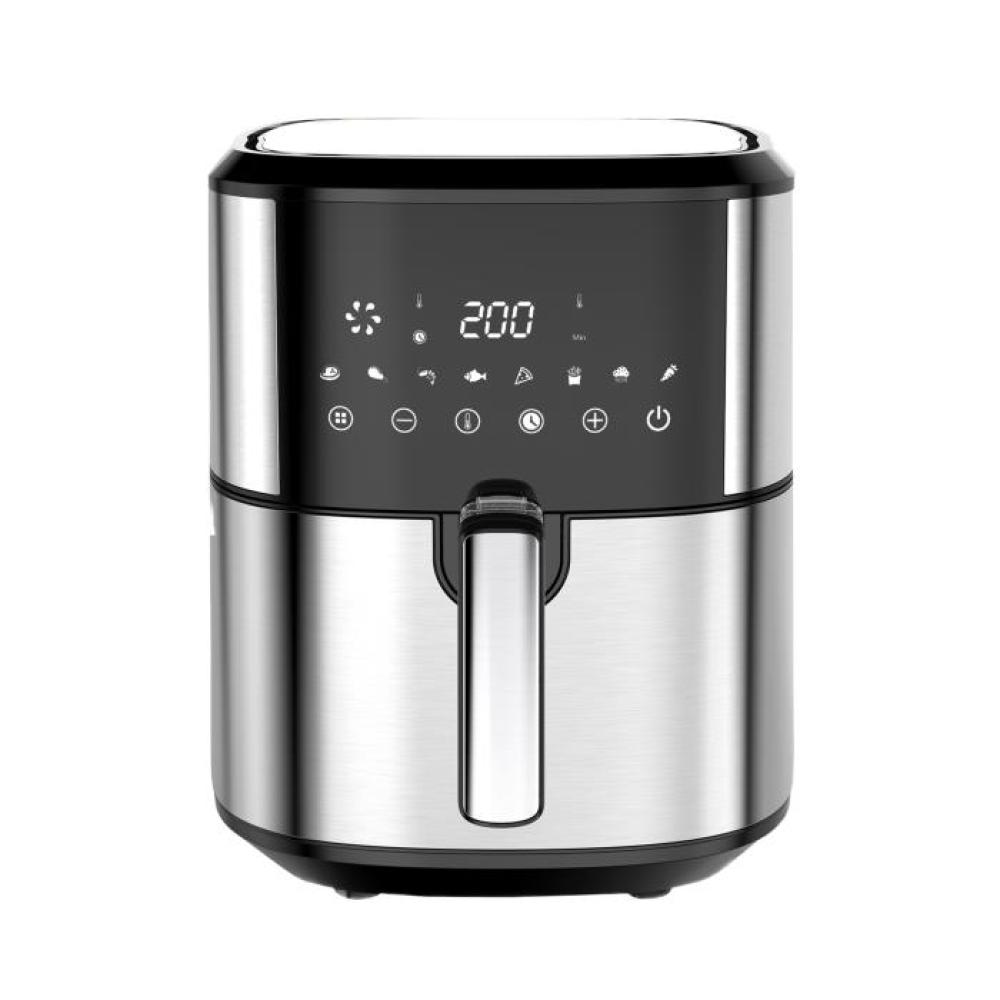 Аэрогриль мультипечь на 2 тэна Rotex Up DownFry ROM-760-XL 2000 Вт 7.5 л серебристая Аэрогриль мультипечь на 2 тэна Rotex Up DownFry ROM-760-XL 2000 Вт 7.5 л серебристая