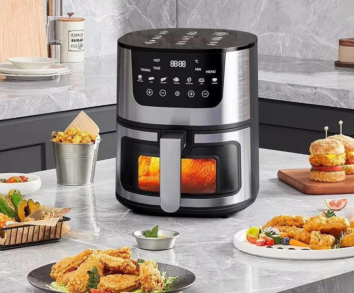 Мультипечь аерогриль Domotec MS-3221 7 л 3500 Вт черная