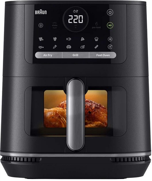 Мультипечь Braun MultiFry 5 HF5075IBK 6 л 2000 Вт черная