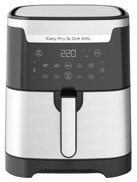 Мультипечь Tefal Air&Grill XXL EY801D 1830 Вт черная