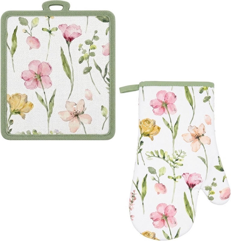 Набор прихваток для кухни Ardesto Spring flowers ART14FL 2 предмета