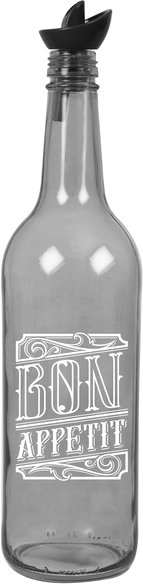 Бутылка для масла Herevin Transparent Grey 151144-146-6816178 750 мл
