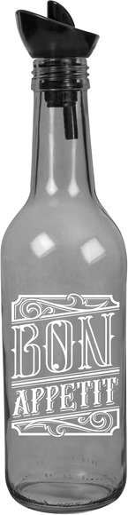 Бутылка для масла Herevin Transparent Grey 151134-146-6816171 330 мл